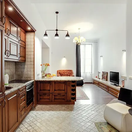 Classical Heart Of Old Town - Free Parking Apartment Wilna